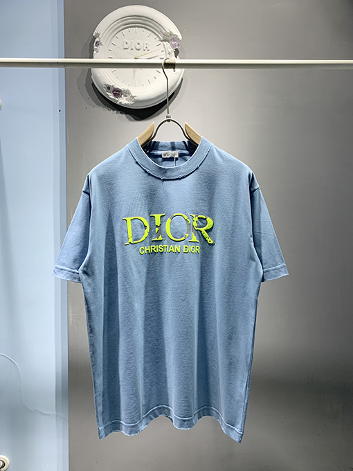 ディオール新しい3 DロゴプレスTシャツ