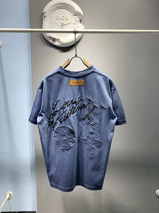 ルイヴィトン新しいロゴカットTシャツ