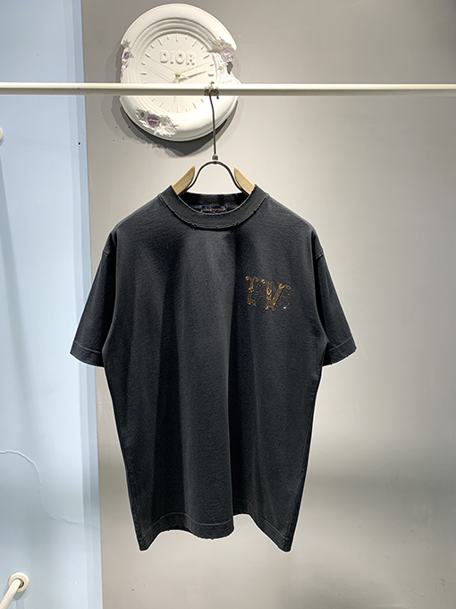 ルイヴィトン新しいmonogramホットドリルTシャツ