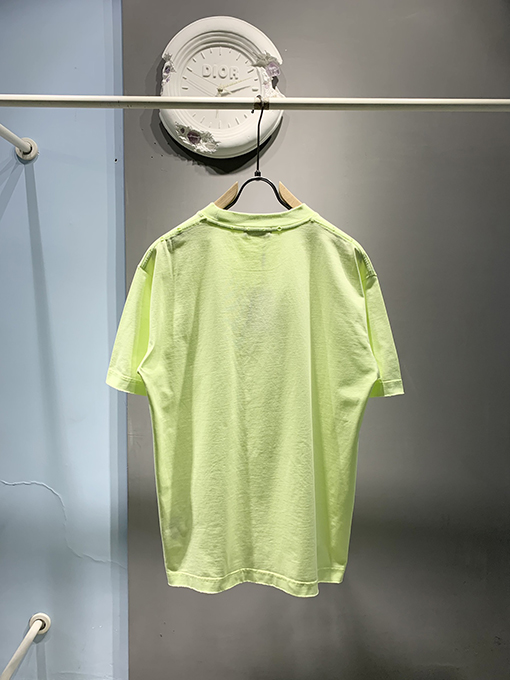 バレンシアガ新しい立体厚板ねじプリントTシャツ