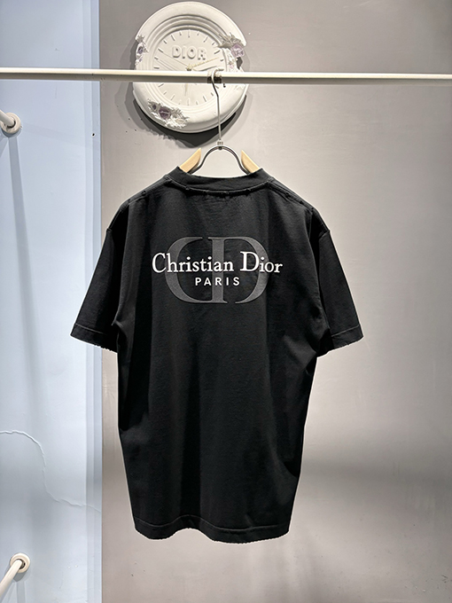 ディオールコピー新しいベルベット立体ゴムTシャツ