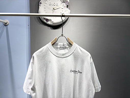 ディオールコピー新しいベルベット立体ゴムTシャツ