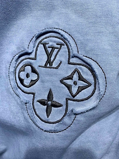 ルイヴィトン新しいロゴカットTシャツ