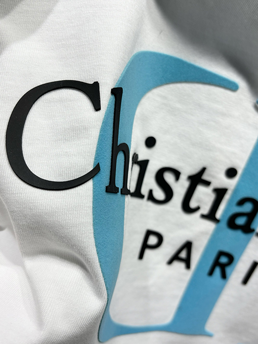 ディオールコピー新しいベルベット立体ゴムTシャツ