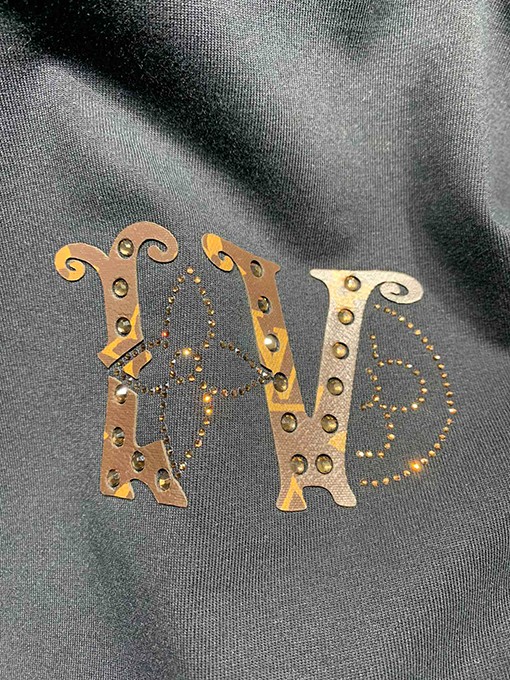 ルイヴィトン新しいmonogramホットドリルTシャツ