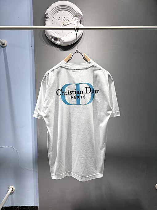 ディオールコピー新しいベルベット立体ゴムTシャツ