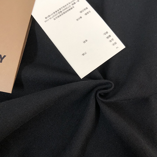 バーバリースーパーコピーカップルラウンドネック半袖Tシャツ