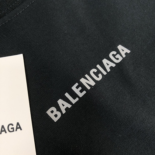 バレンシアガ25ssカップルラウンドネック半袖Tシャツ