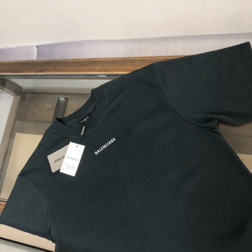 バレンシアガ25ssカップルラウンドネック半袖Tシャツ
