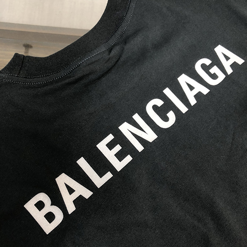 バレンシアガ25ssカップルラウンドネック半袖Tシャツ