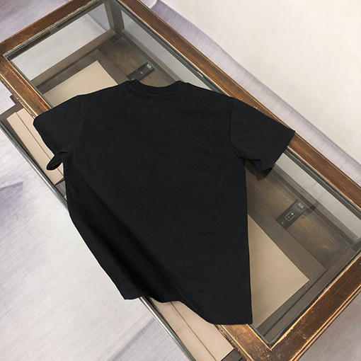 バーバリースーパーコピーカップルラウンドネック半袖Tシャツ
