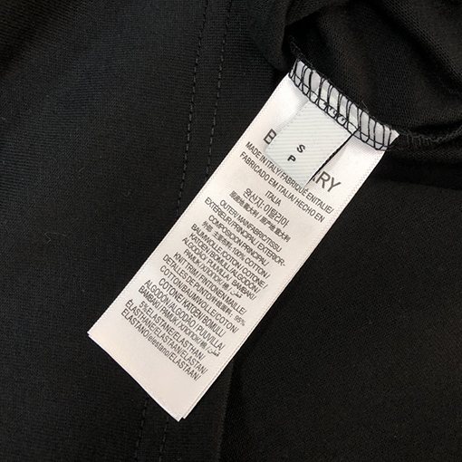 バーバリースーパーコピーカップルラウンドネック半袖Tシャツ