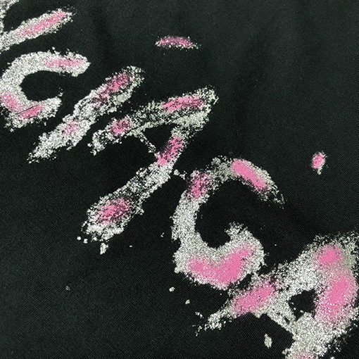 バレンシアガ カップルラウンドネック半袖Tシャツ
