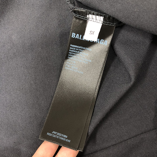 バレンシアガスーパーコピー25ssカップルラウンドネック半袖Tシャツ