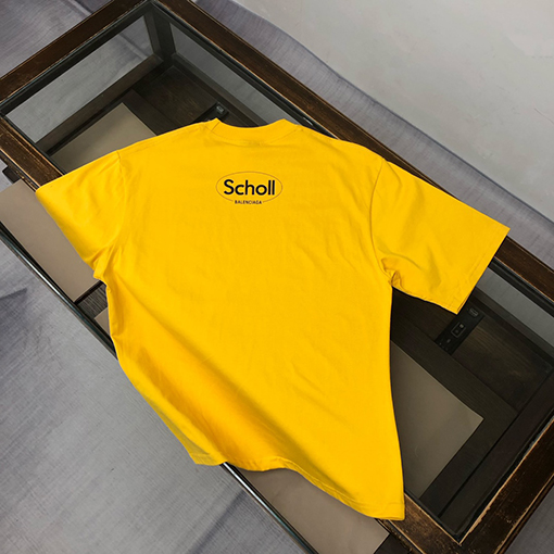 バレンシアガスーパーコピー25ssカップルラウンドネック半袖Tシャツ