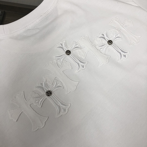 クロムハーツカジュアル半袖Tシャツ