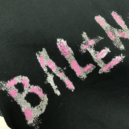 バレンシアガ カップルラウンドネック半袖Tシャツ