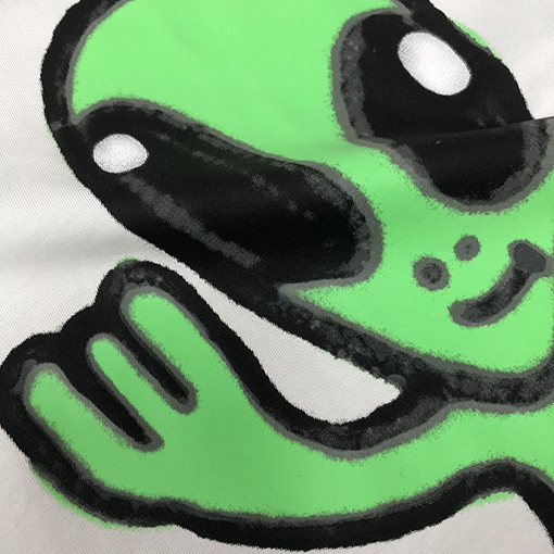 バレンシアガカップル夜光ラウンドネック半袖Tシャツ