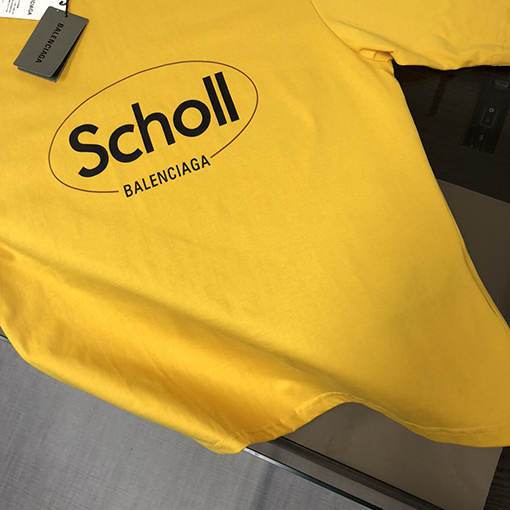バレンシアガスーパーコピー25ssカップルラウンドネック半袖Tシャツ