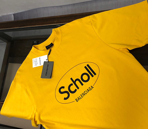 バレンシアガスーパーコピー25ssカップルラウンドネック半袖Tシャツ