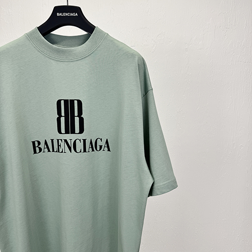 バレンシアガBBアルファベット半袖Tシャツ