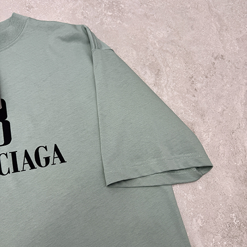 バレンシアガBBアルファベット半袖Tシャツ