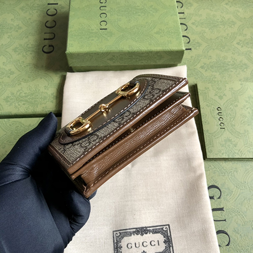 グッチ Gucci 1955馬口金カードケース