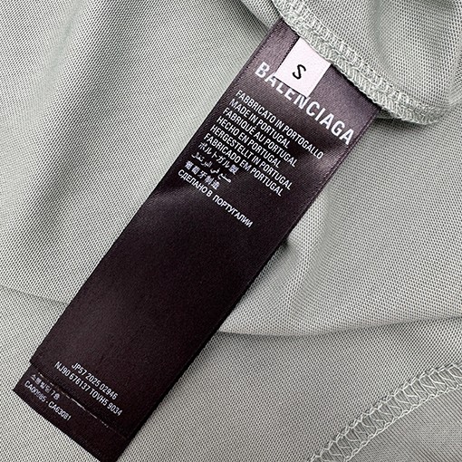 バレンシアガBBアルファベット半袖Tシャツ