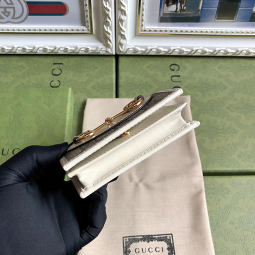 グッチ Gucci 1955馬口金カードケース