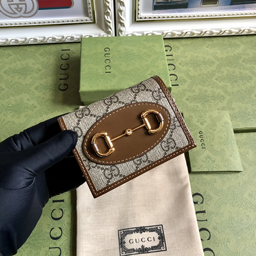 グッチ Gucci 1955馬口金カードケース