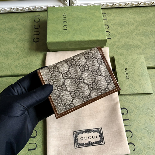 グッチ Gucci 1955馬口金カードケース