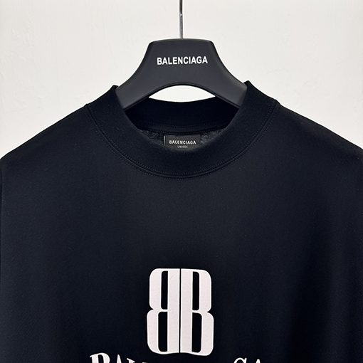 バレンシアガBBアルファベット半袖Tシャツ