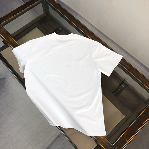 ロエベ ロゴプリント柄クルーネック半袖Tシャツ