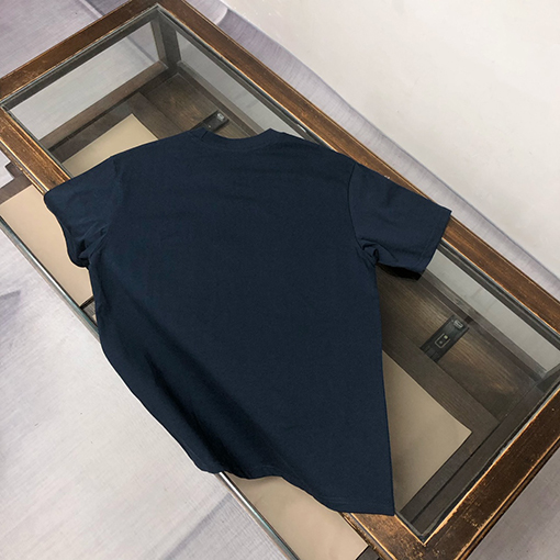 ディオール 新しい刺繍ロゴラウンドネック半袖Tシャツ