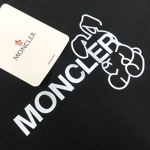 モンクレールスーパーコピー 前後ブランドプリントロゴ半袖Tシャツ
