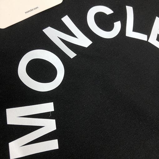 モンクレール プリントロゴ半袖Tシャツ
