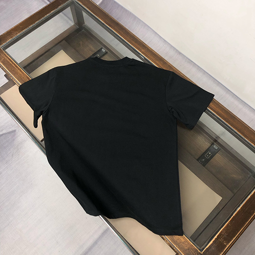 バーバリー 胸の小さなモンスタープリント半袖Tシャツ