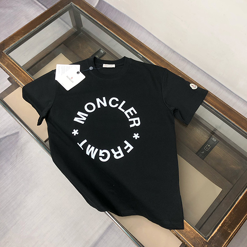 モンクレール プリントロゴ半袖Tシャツ