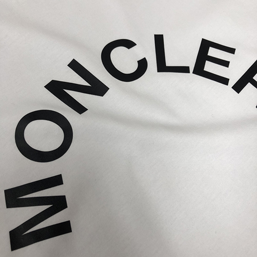 モンクレール プリントロゴ半袖Tシャツ