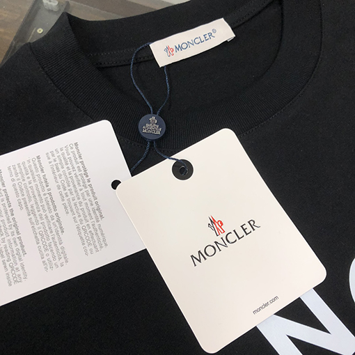 モンクレール プリントロゴ半袖Tシャツ