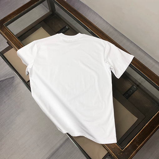 バーバリー 胸の小さなモンスタープリント半袖Tシャツ
