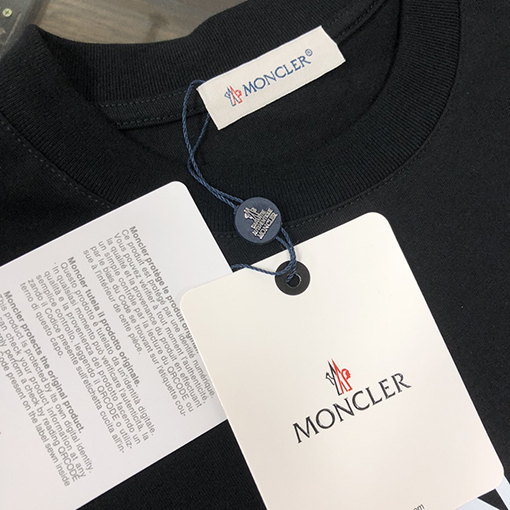 モンクレールスーパーコピー 前後ブランドプリントロゴ半袖Tシャツ