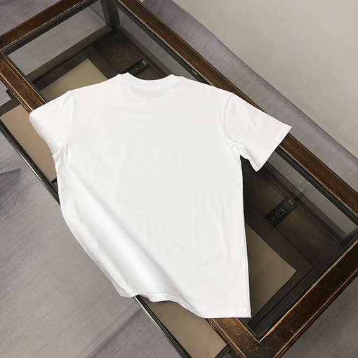 モンクレール 胸のブランドプリントロゴクラフト半袖Tシャツ