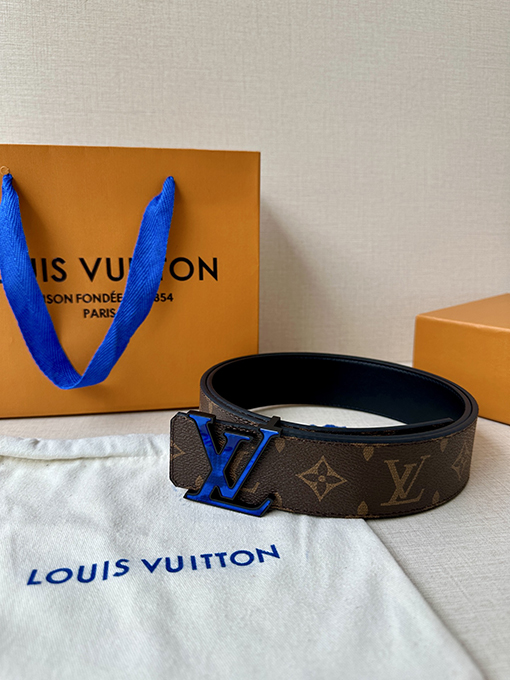 ルイヴィトンLV Initiales バックル両面ベルト
