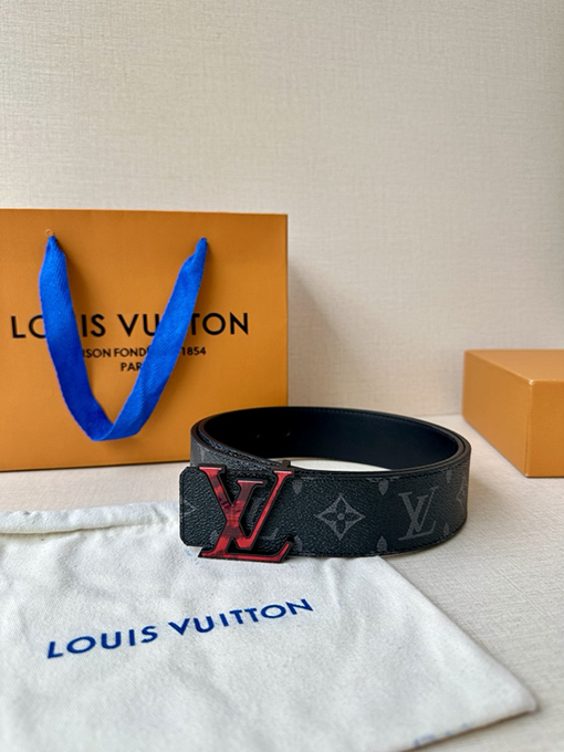 ルイヴィトンLV Initiales バックル両面ベルト