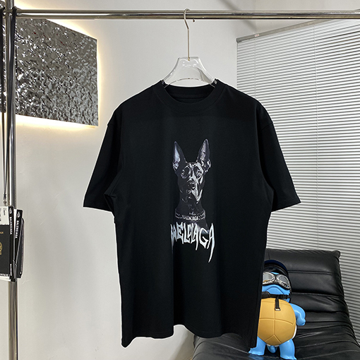バレンシアガ25ss新しい半袖Tシャツ