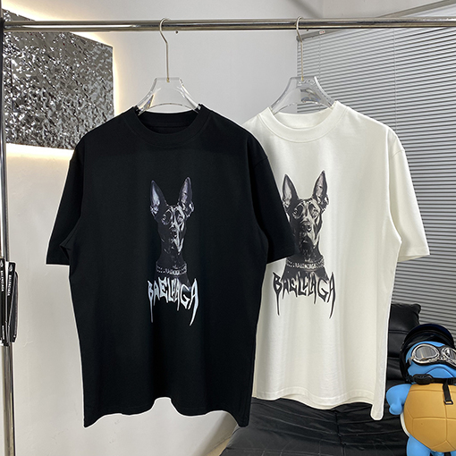 バレンシアガ25ss新しい半袖Tシャツ