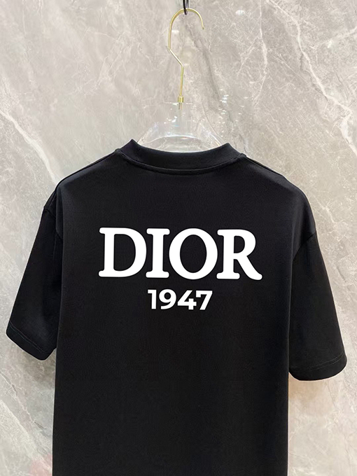 ディオールコピー新しい半袖ラウンドネックTシャツ