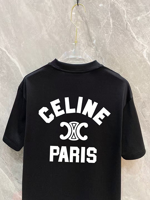 セリーヌスーパーコピーラウンドネックTシャツ