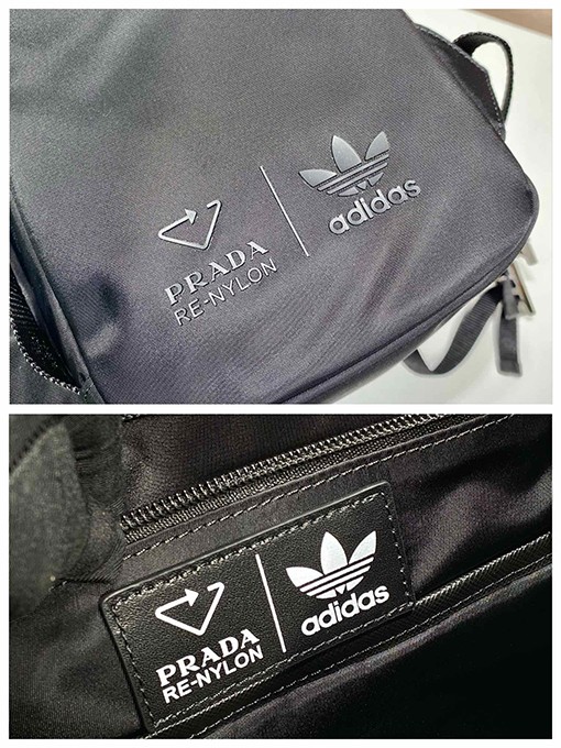 adidas x PRADA コラボコレクションファッションリュックサック